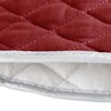 Hastings Home Oven Mitts, Set of 2 Oversized Quilted Mittens, Flame and Heat Resistant By Hastings Home (Burgundy) 553110TWE
